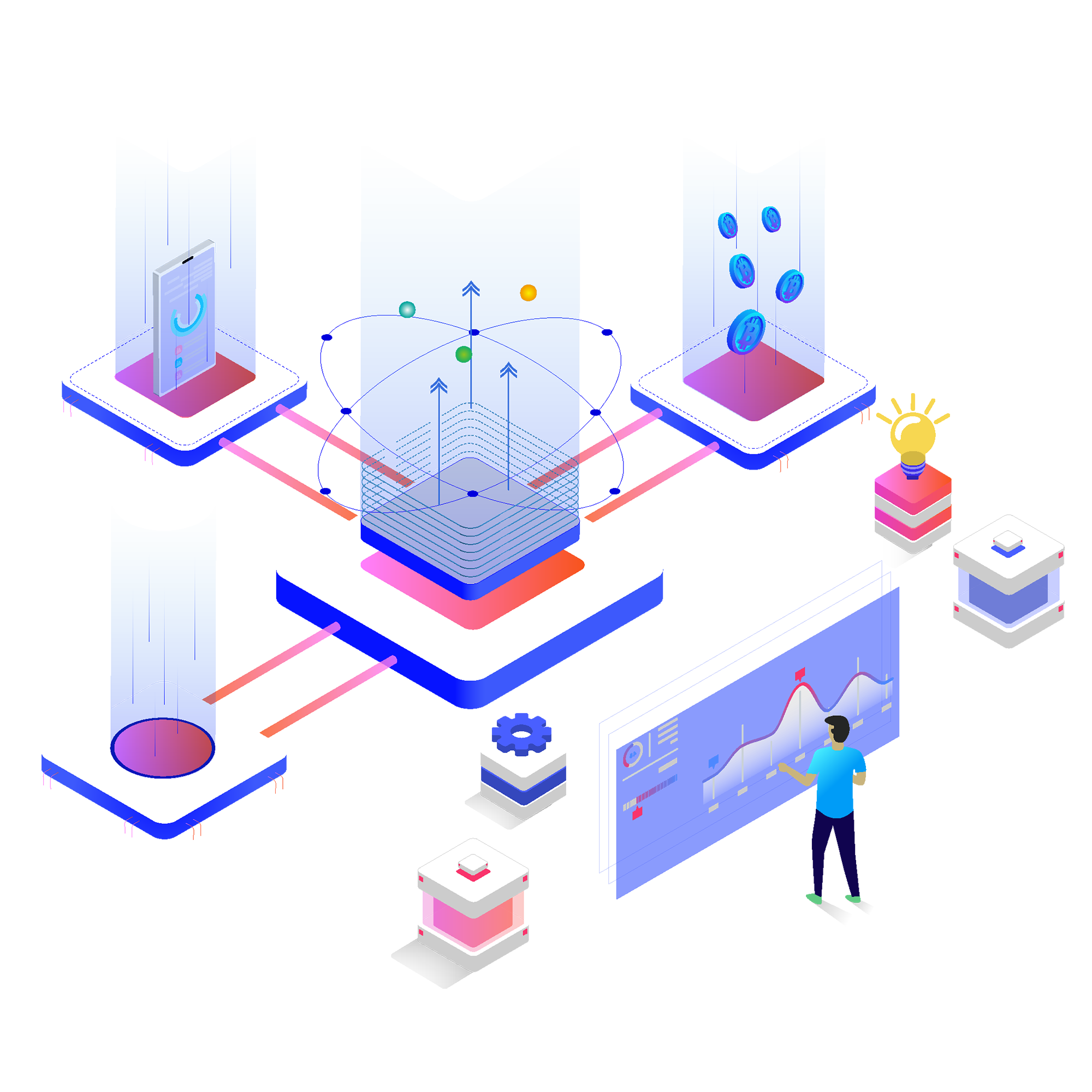 Blockchain Animation
